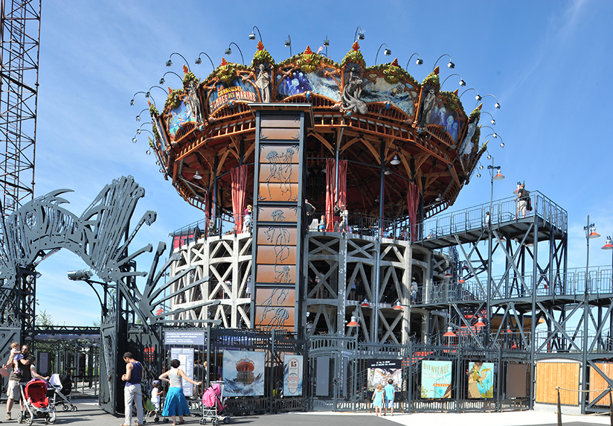 coffrage clrm - Carrousel des Mondes Marins - Nantes